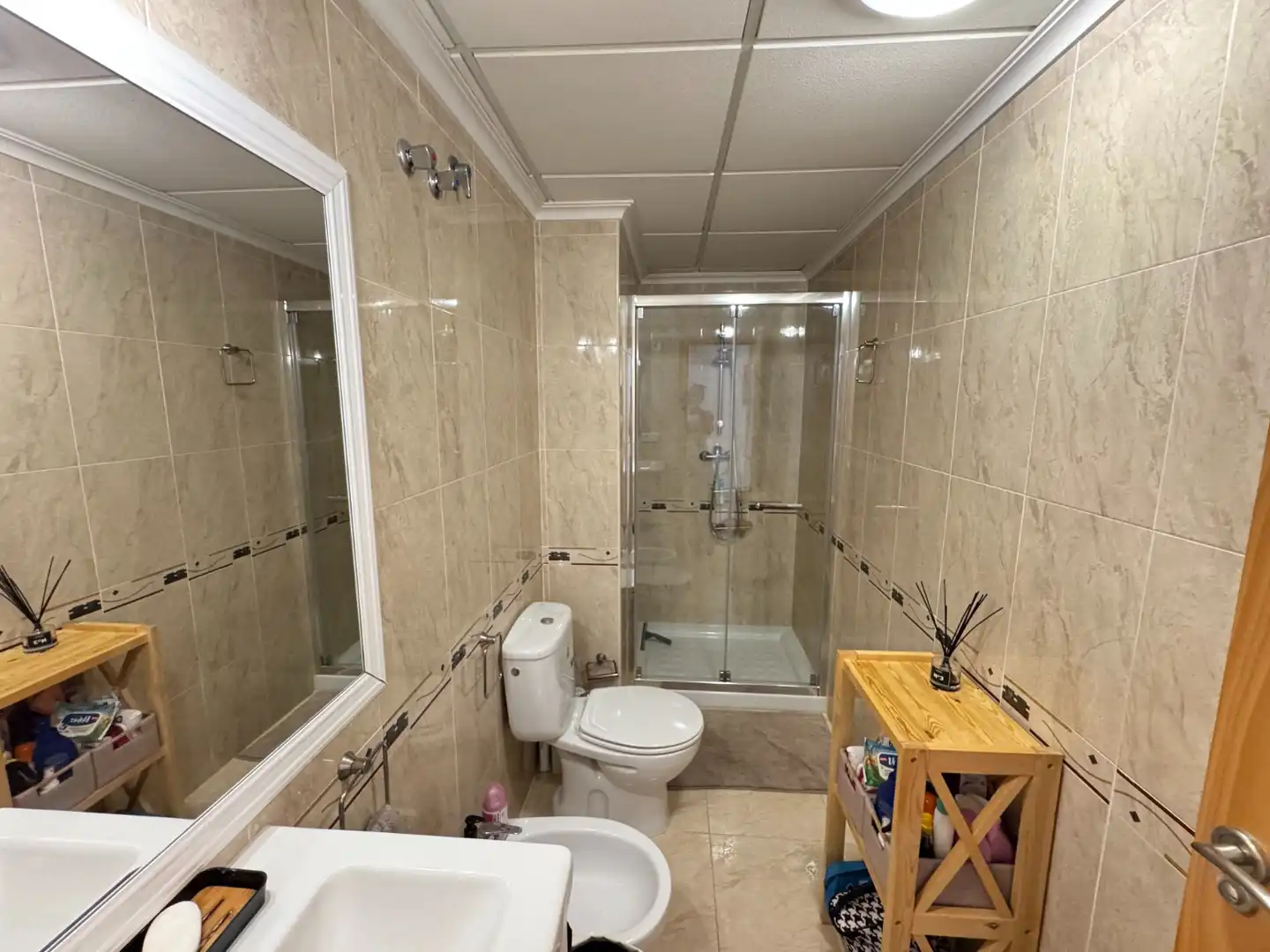 Baño de Apartamento en venta en Guardamar del Segura con Aire acondicionado, Amueblado y Lavadora