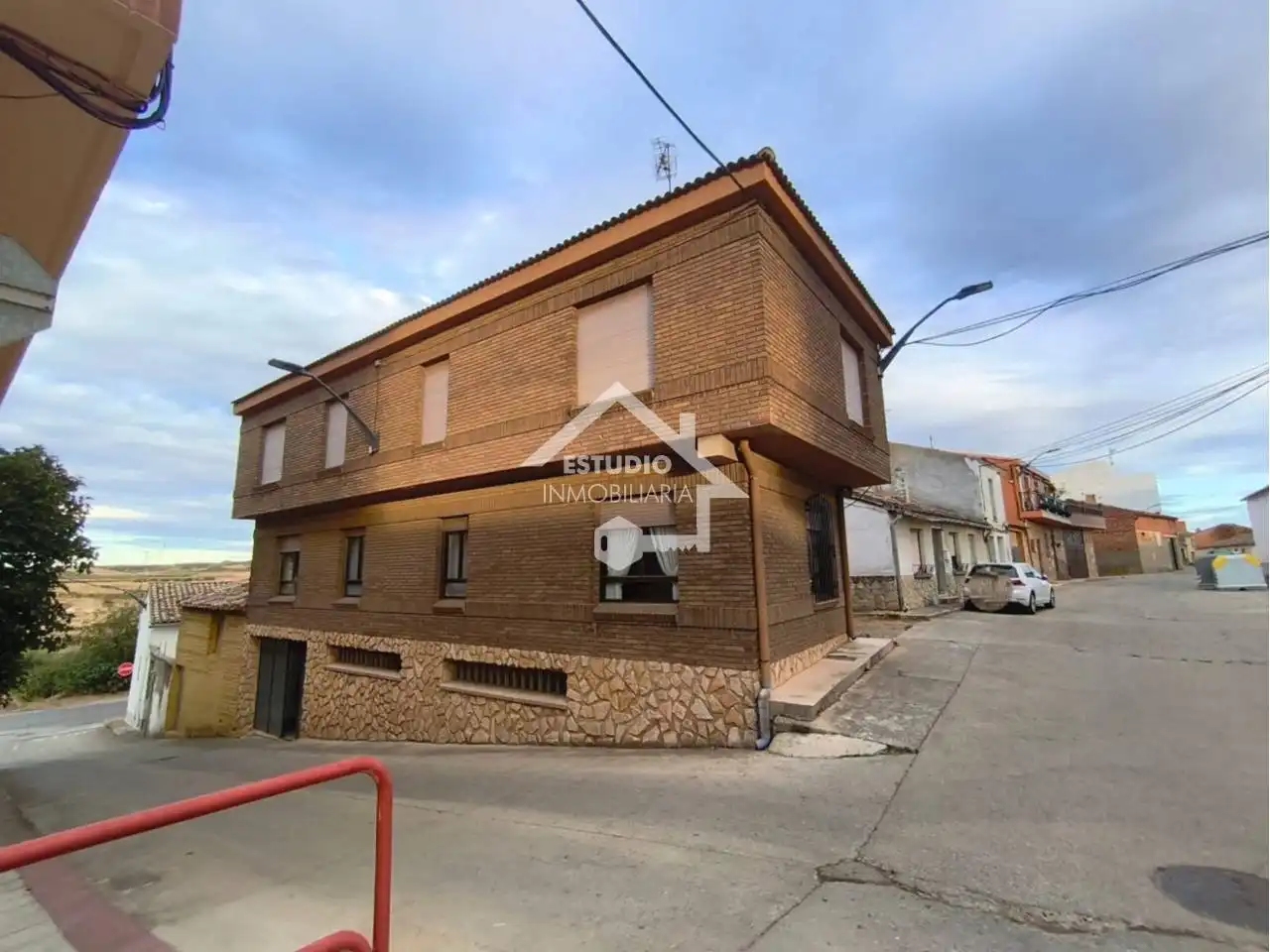 Vista exterior de Casa o chalet en venta en Mendavia con Amueblado