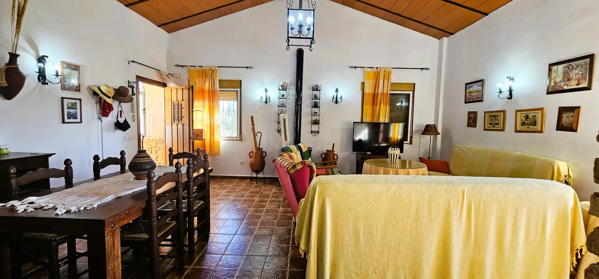 Sala d'estar de Casa o xalet en venda en Aledo amb Jardí privat, Terrassa i Traster