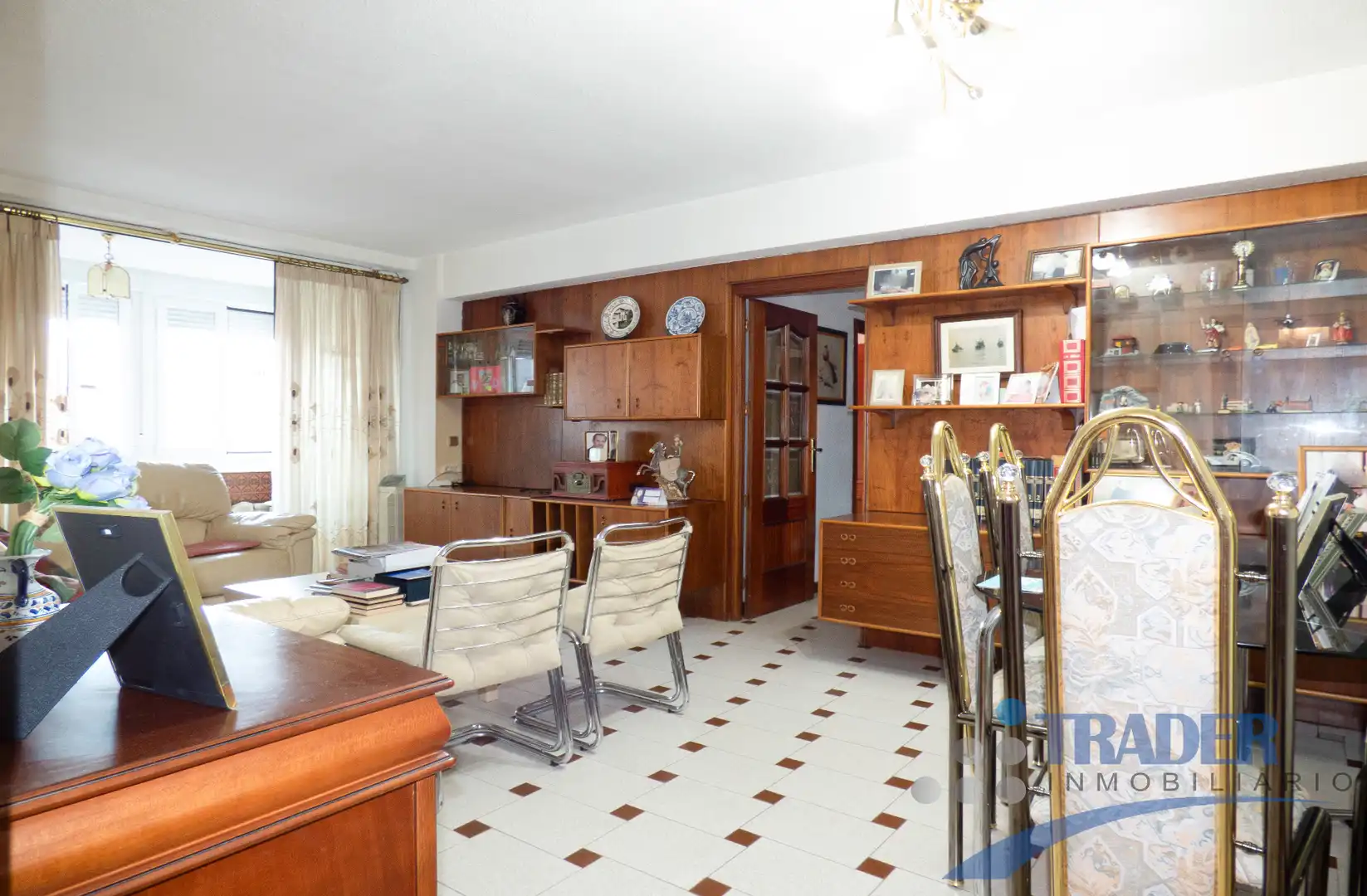 Wohnzimmer von Wohnung zum Verkauf in Móstoles mit Privatgarten, Terrasse und Abstellraum
