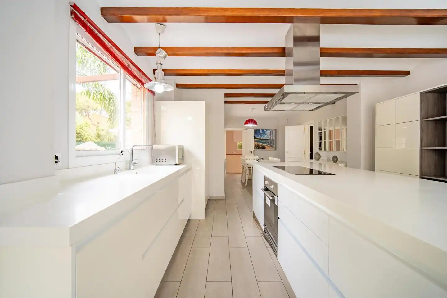 Küche von Haus oder Chalet zum Verkauf in Bétera mit Klimaanlage, Heizung und Privatgarten