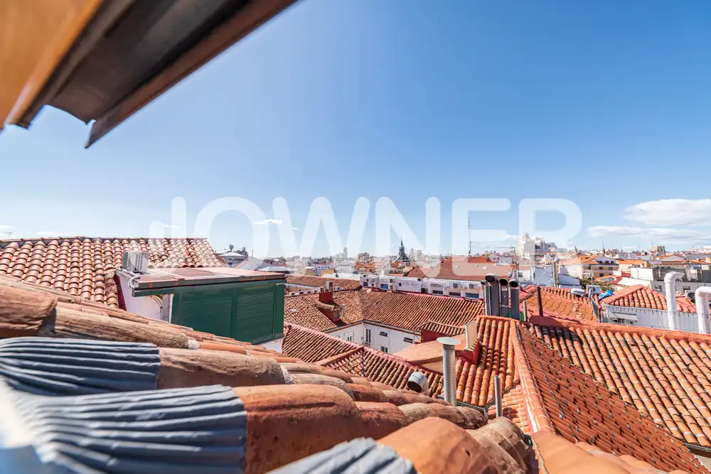 Vista exterior de Estudio de alquiler en Madrid con Aire acondicionado, Amueblado y Lavadora