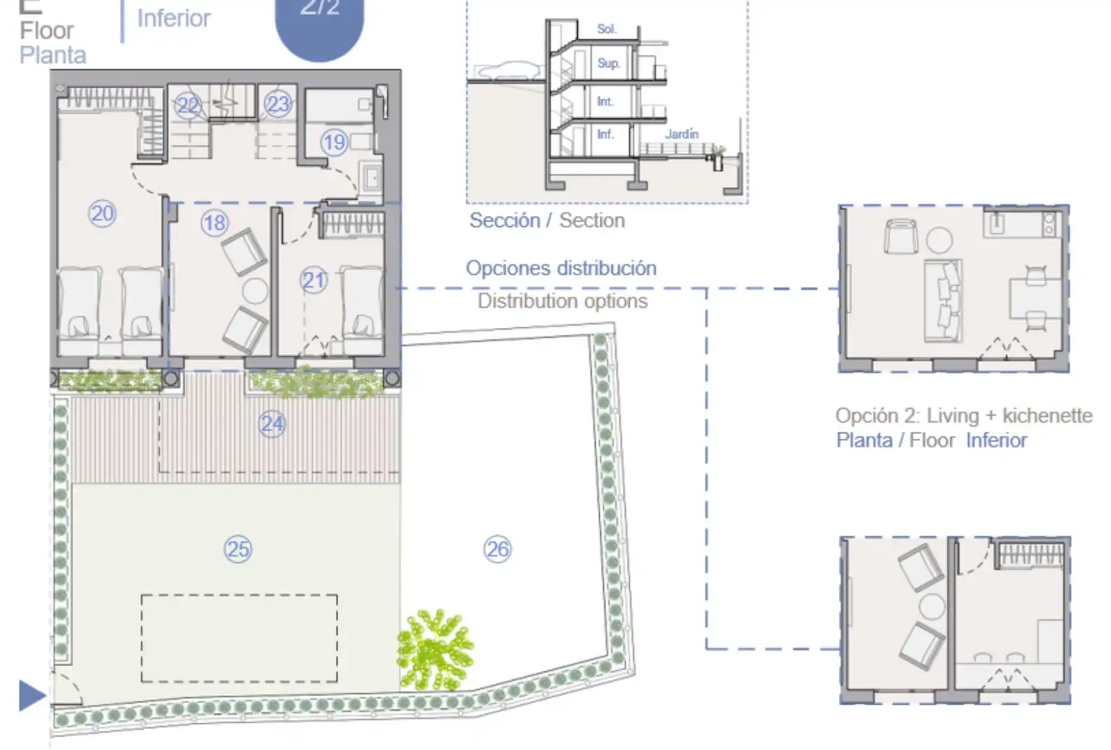 Casa adosada en venda en La Nucia amb Aire condicionat, Calefacció i Jardí privat