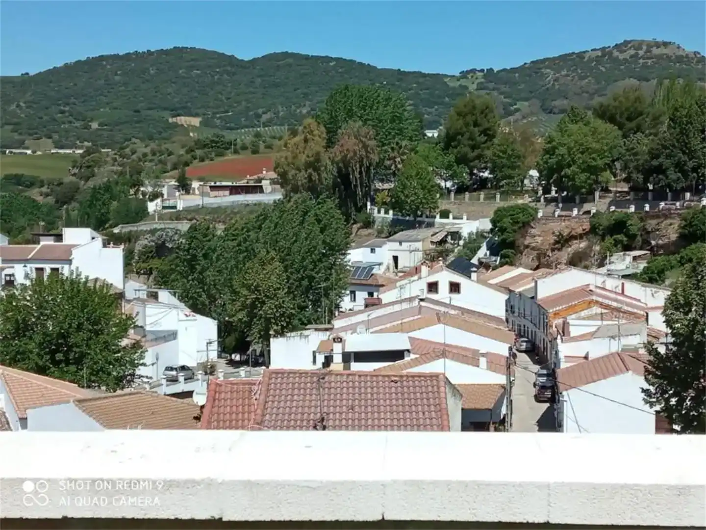 Vista exterior de Casa adosada en venda en Arriate amb Aire condicionat, Piscina i Moblat