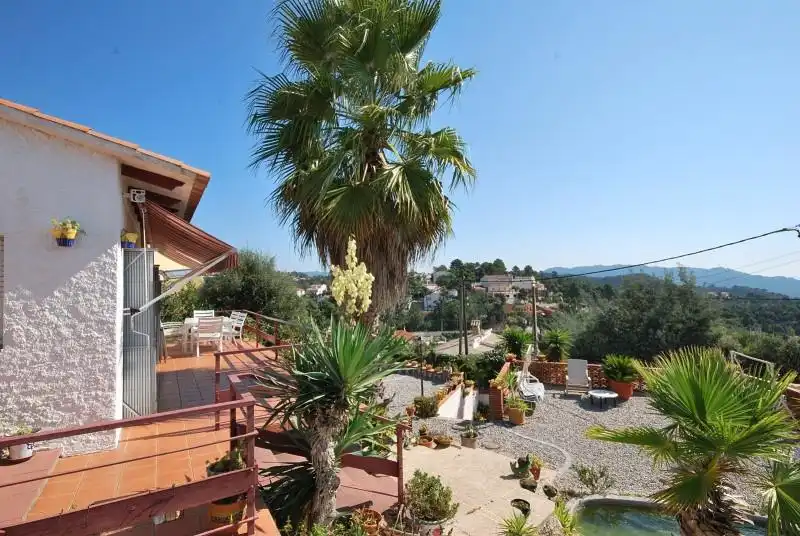 Terraza de Casa o chalet en venta en Lloret de Mar con Jardín privado y Piscina