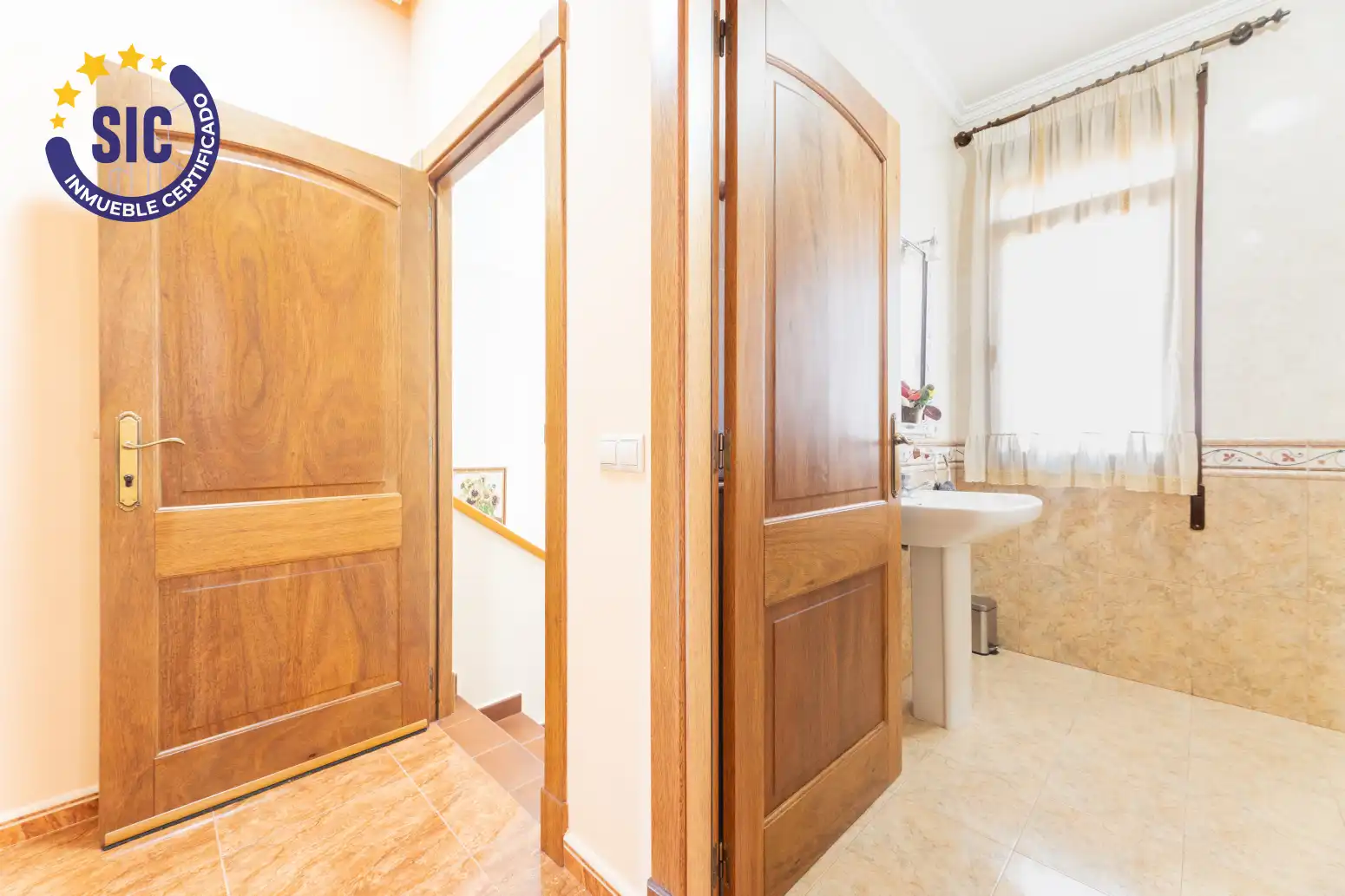 Baño de Casa o chalet en venta en Hontecillas con Calefacción, Terraza y Amueblado