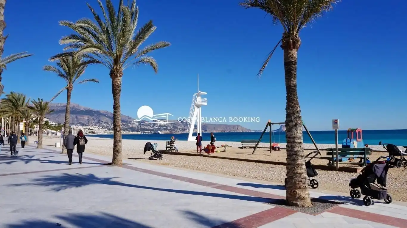 Exterior view of Apartments for sale in L'Alfàs del Pi  with Air Conditioner, Terrace and Furnished