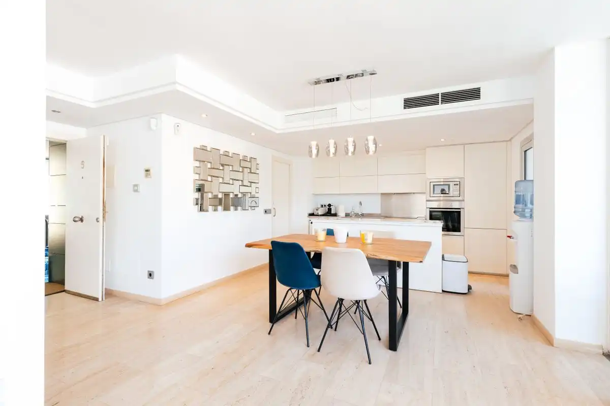 Küche von Maisonette zum Verkauf in Eivissa mit Klimaanlage, Heizung und Terrasse