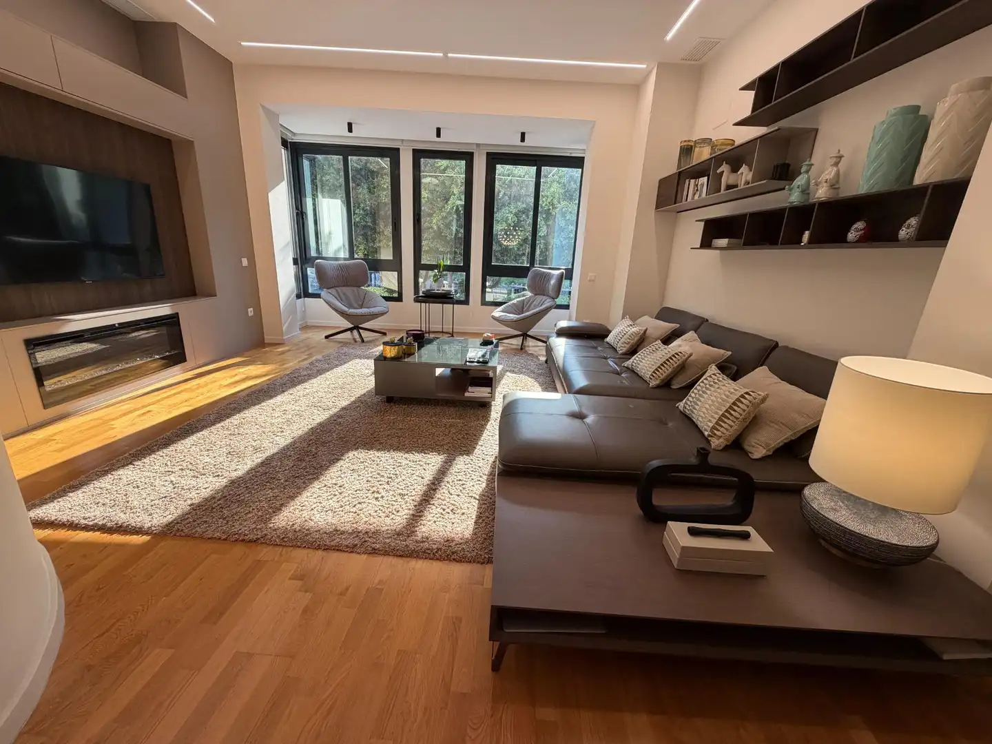 Sala d'estar de Pis en venda en Alzira amb Aire condicionat, Calefacció i Parquet