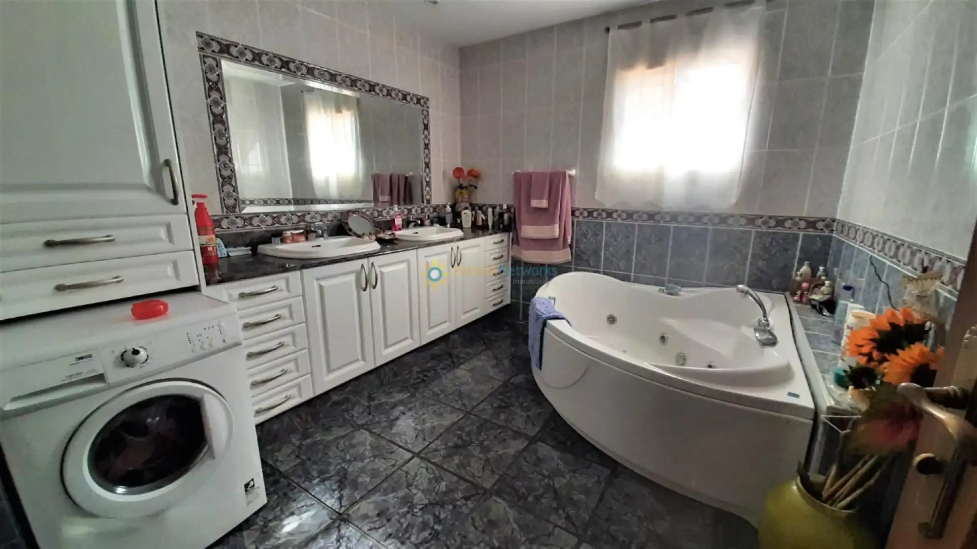Baño de Casa o chalet en venta en Benigànim con Aire acondicionado, Jardín privado y Terraza