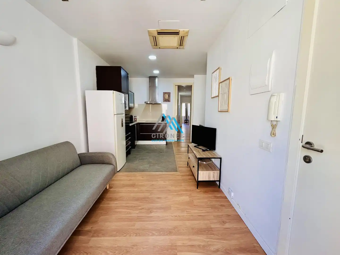 Wohnzimmer von Wohnungen zum Verkauf in Palamós mit Klimaanlage, Heizung und Parkett