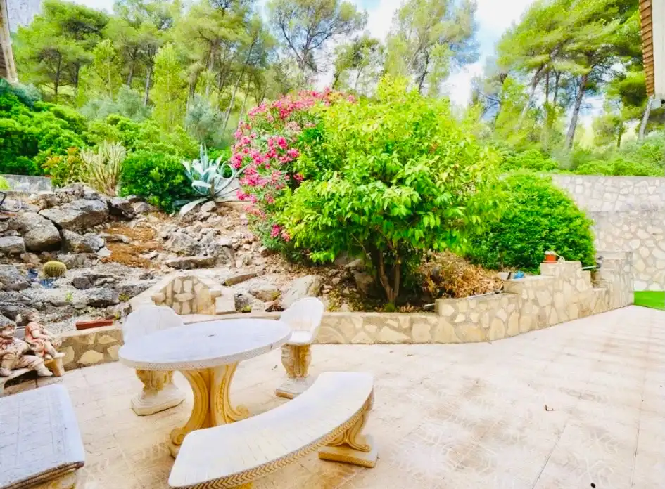 Terrace of Houses for rent in Dénia  with Air Conditioner, Heating and Private garden