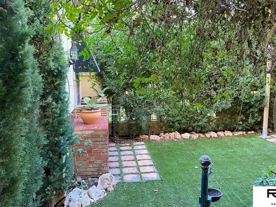 Garten von Wohnung zur Miete in Jávea / Xàbia mit Klimaanlage, Privatgarten und Schwimmbad