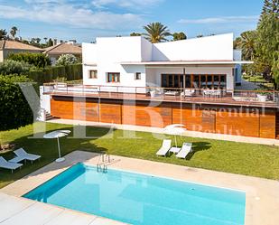 Exterior view of House or chalet for sale in Elche / Elx  with Air Conditioner, Heating and Private garden