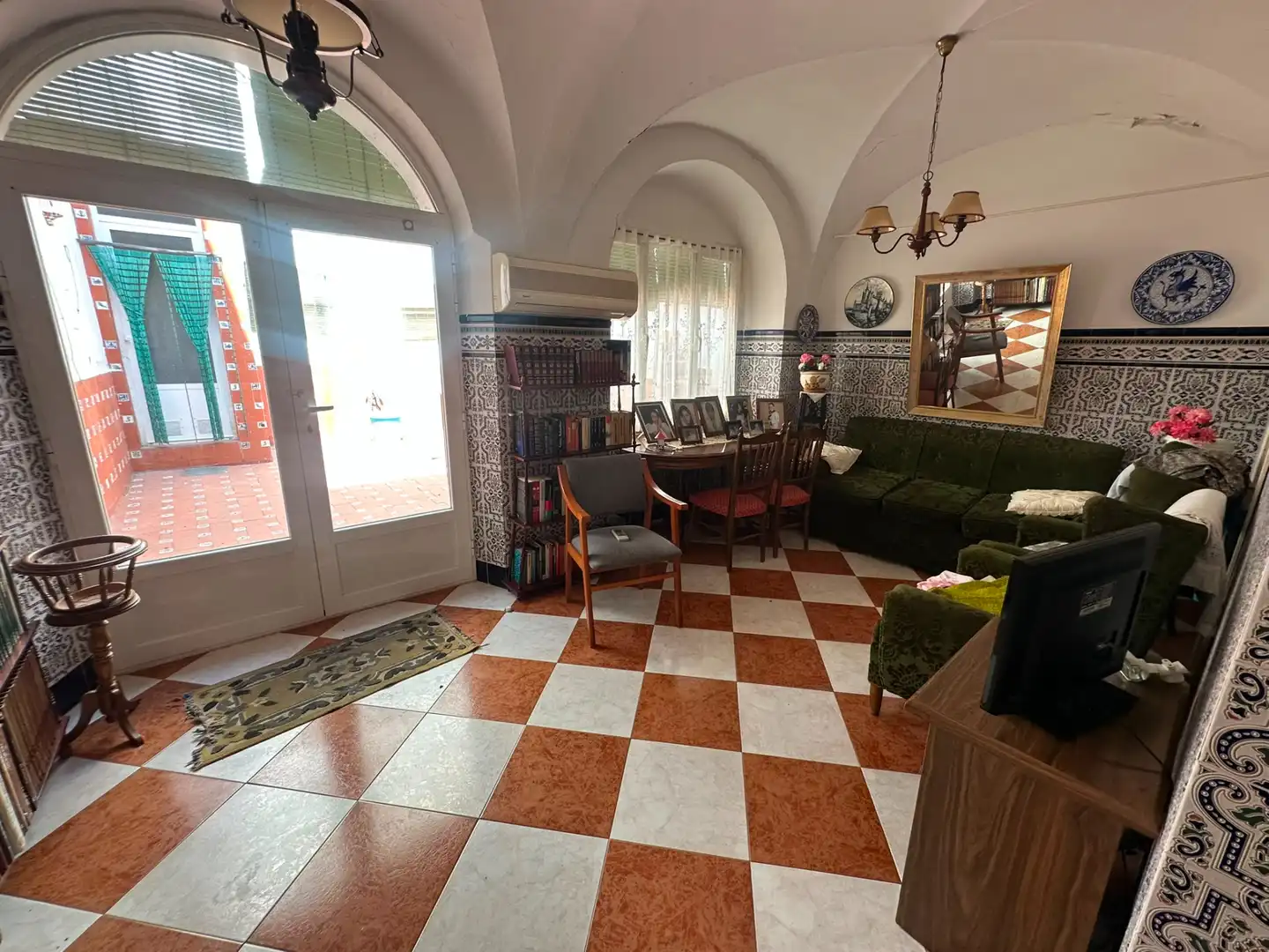 Sala d'estar de Pis en venda en Don Benito amb Aire condicionat i Terrassa