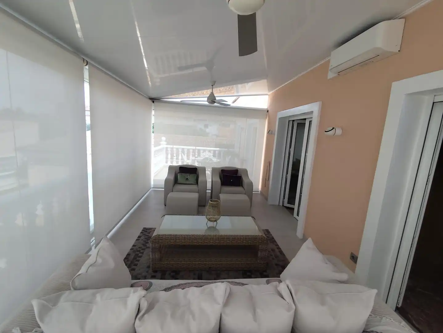 Terraza de Casa o chalet en venta en Murcia con Aire acondicionado, Jardín privado y Terraza