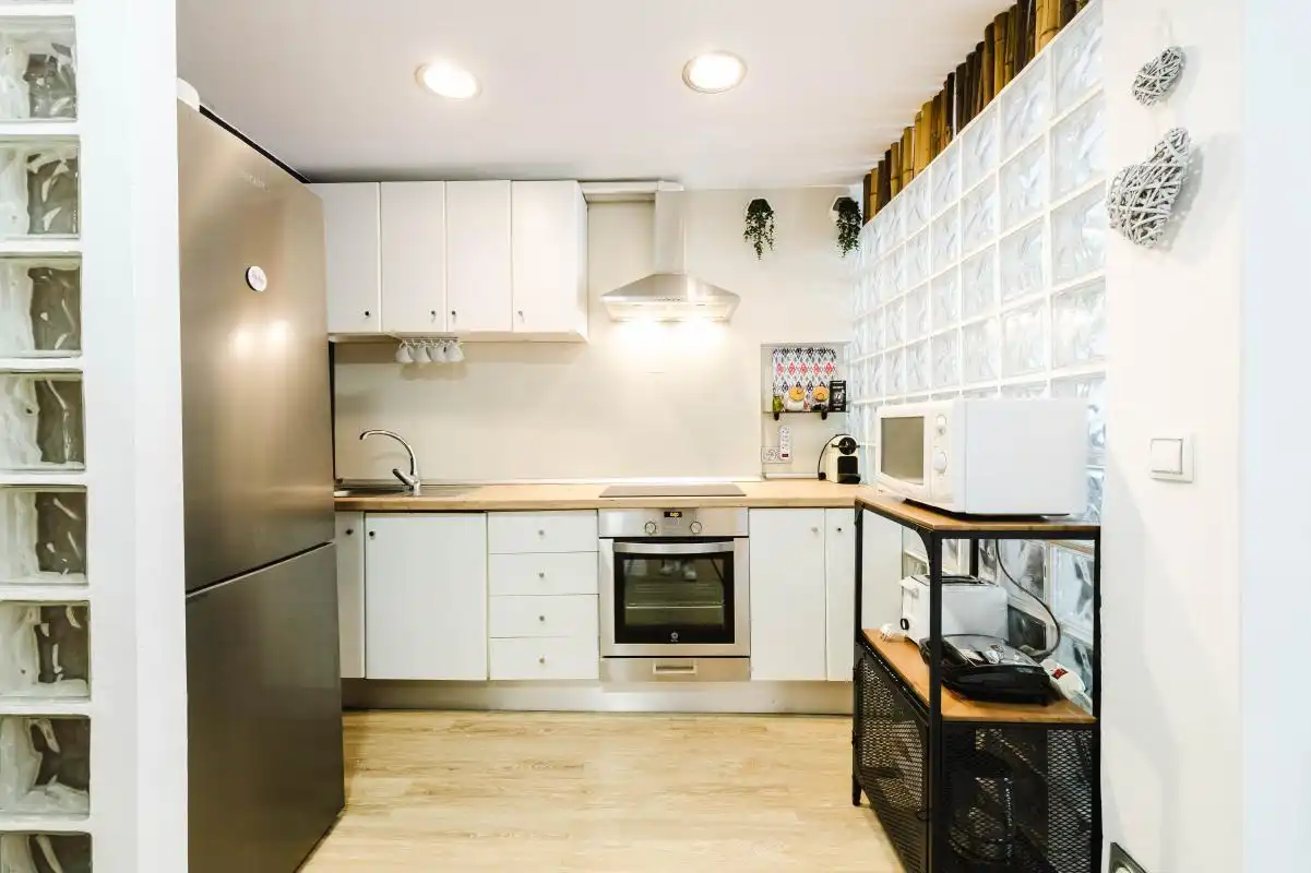 Cocina de Piso en venta en Torremolinos con Aire acondicionado, Calefacción y Jardín privado