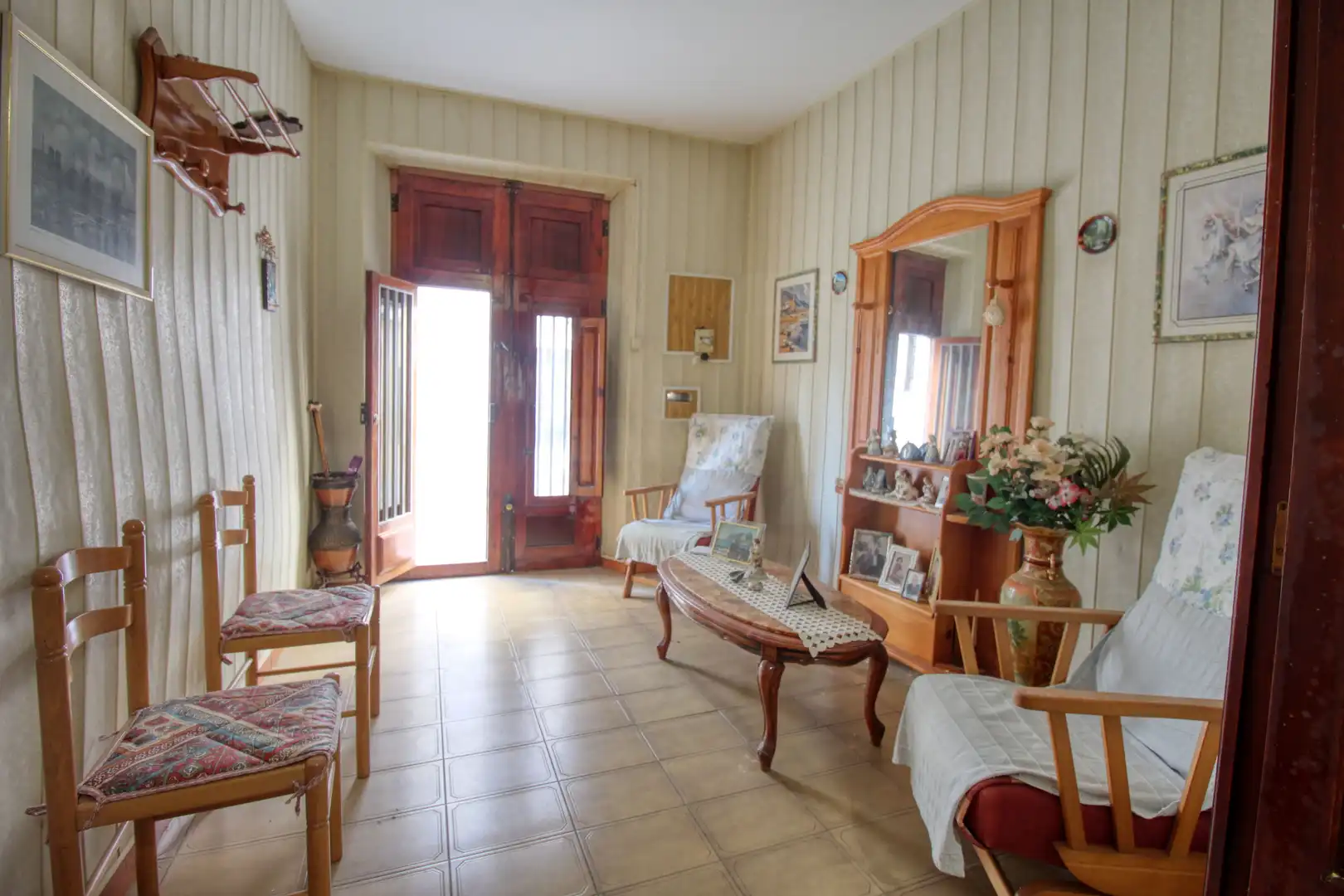 Sala de estar de Finca rústica en venta en Oliva Nova