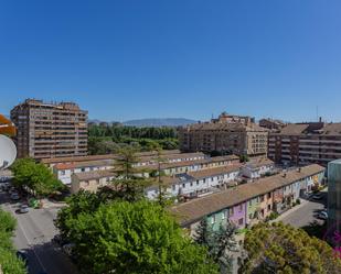 Vista exterior de Pis en venda en  Huesca Capital amb Calefacció i Terrassa