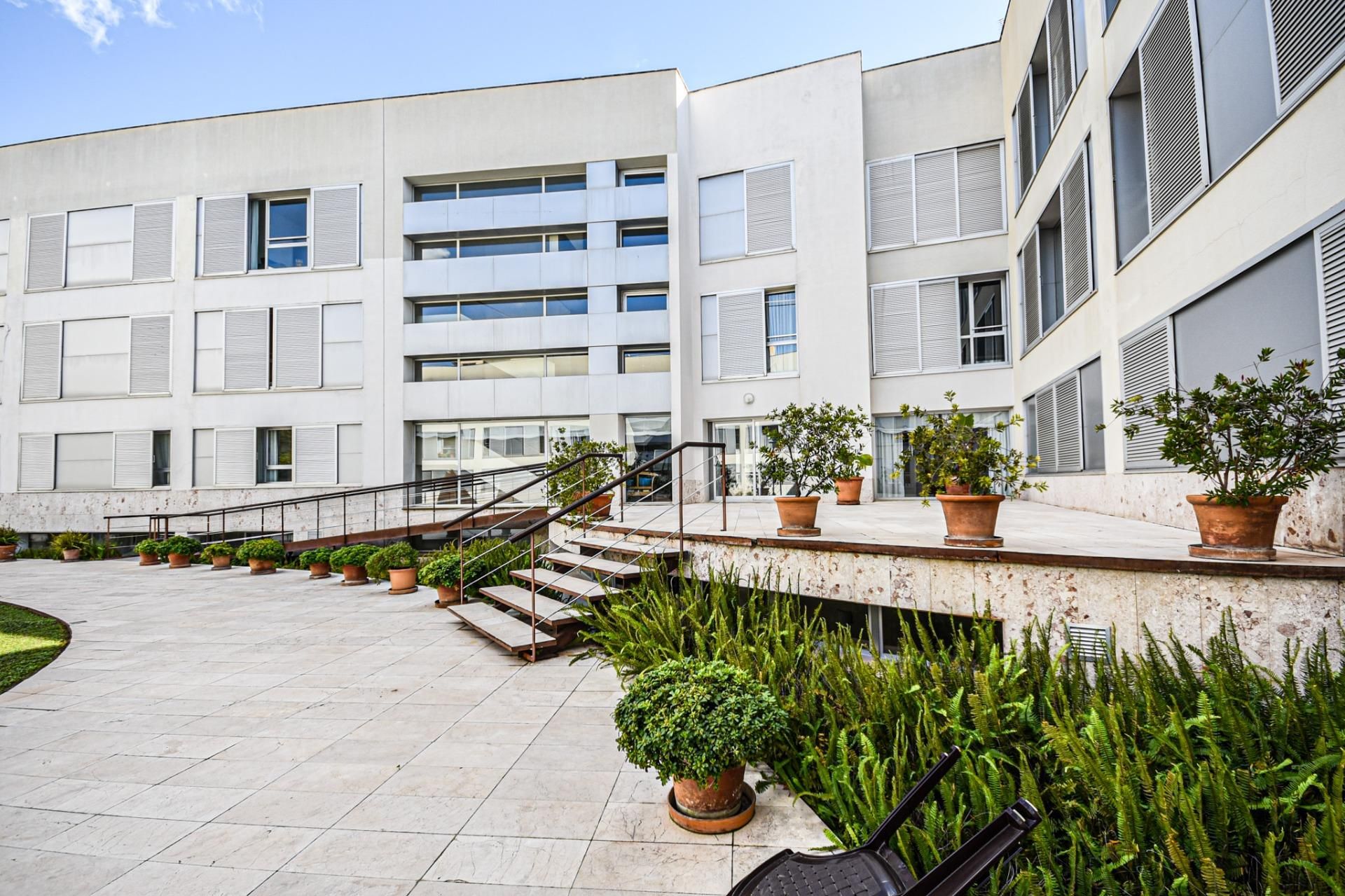 Vista exterior de Apartament en venda en  Palma de Mallorca amb Aire condicionat, Calefacció i Jardí privat