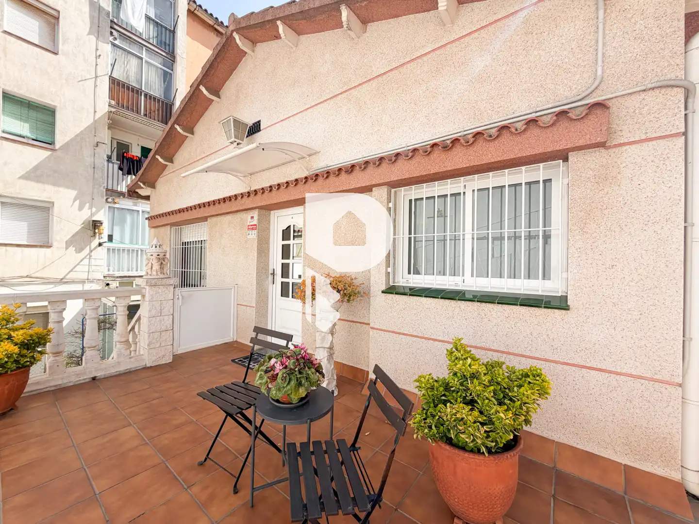 Terrassa de Casa o xalet en venda en El Papiol amb Aire condicionat, Calefacció i Jardí privat