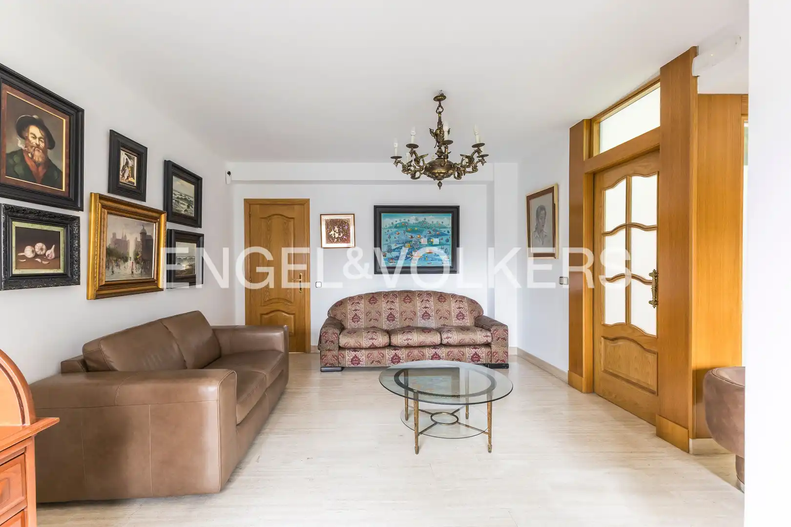 Wohnzimmer von Wohnung zum Verkauf in Madrid mit Klimaanlage, Heizung und Abstellraum