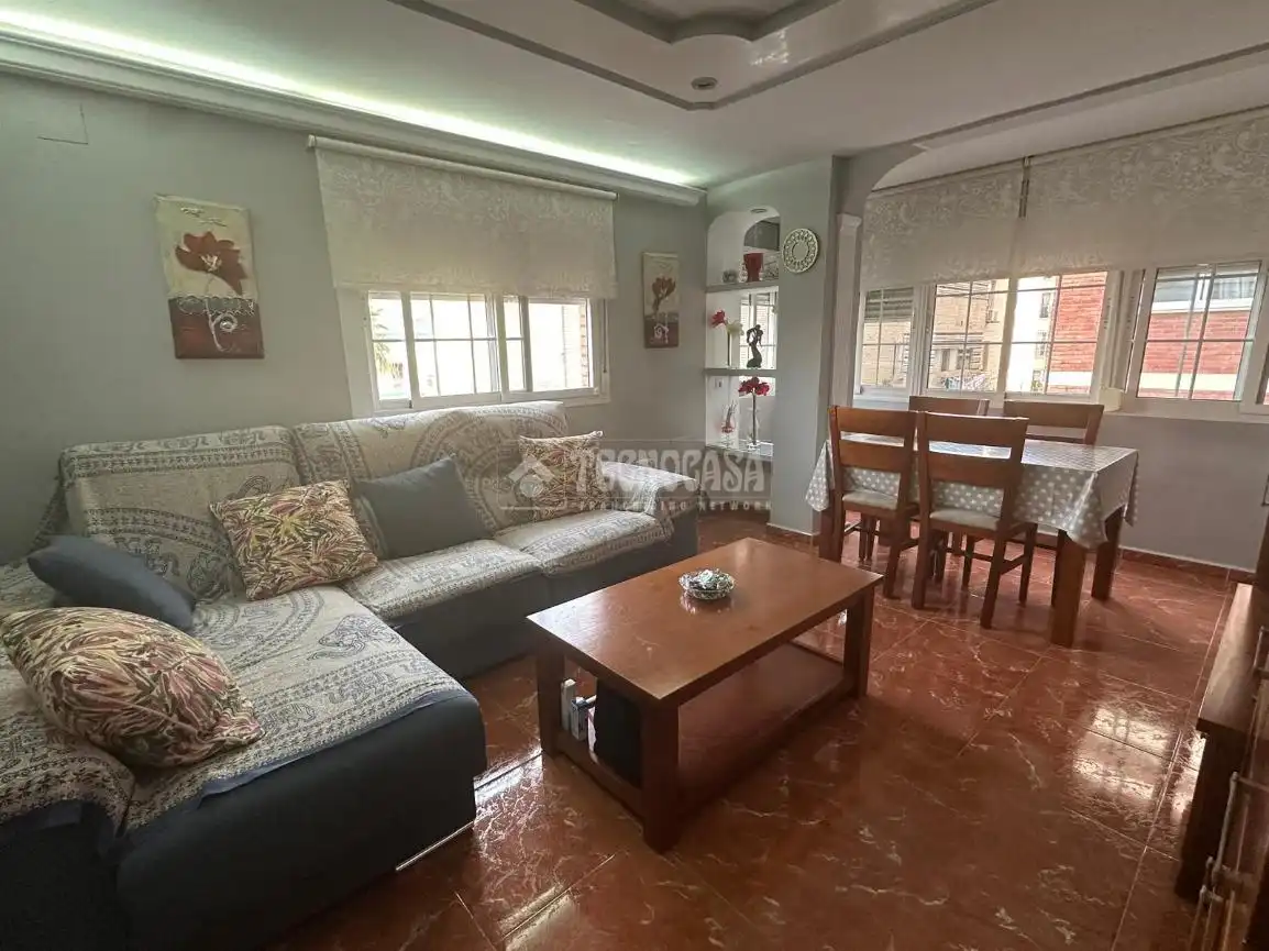Sala de estar de Piso en venta en Málaga