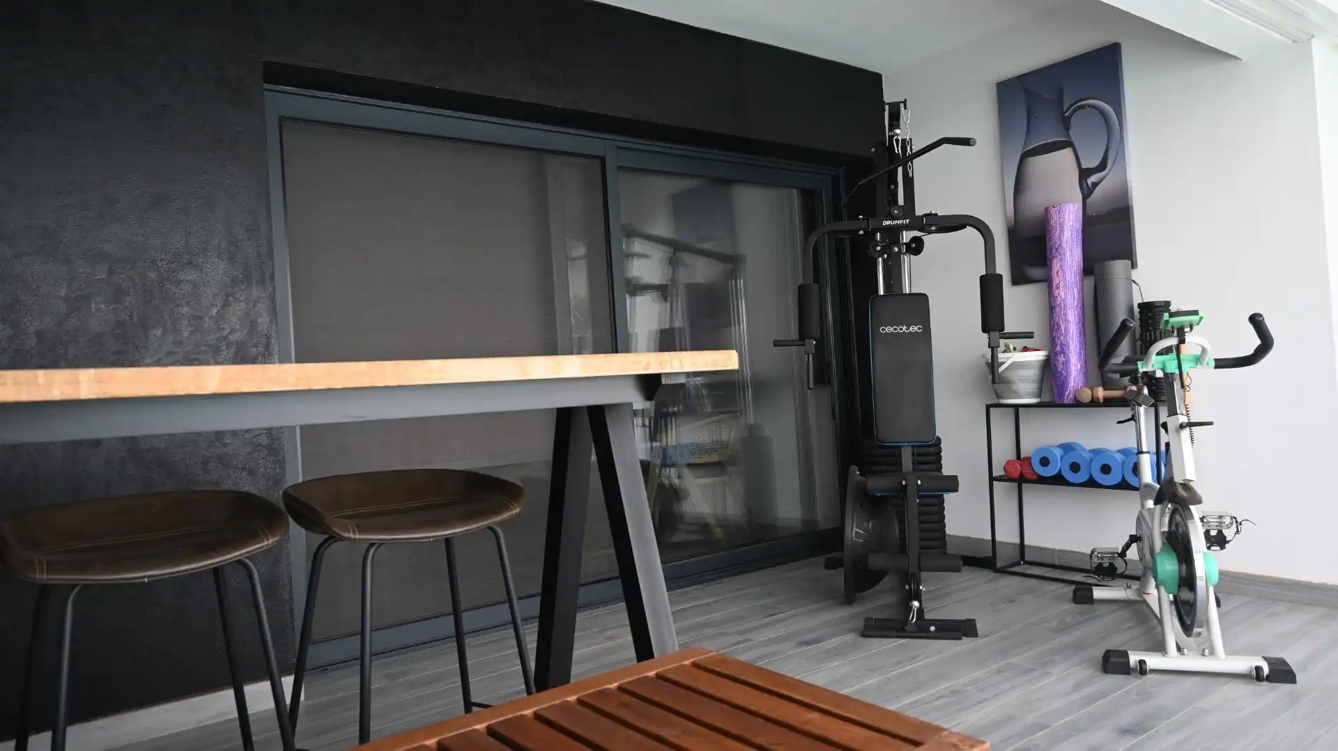 Terraza de Casa adosada en venta en La Oliva con Aire acondicionado, Jardín privado y Terraza