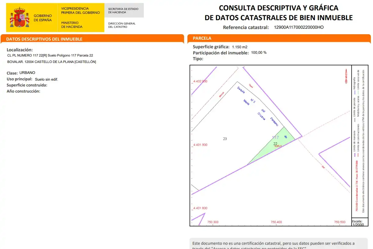 Terreno residenziale in vendita a Partida Mestrets, imagen 9