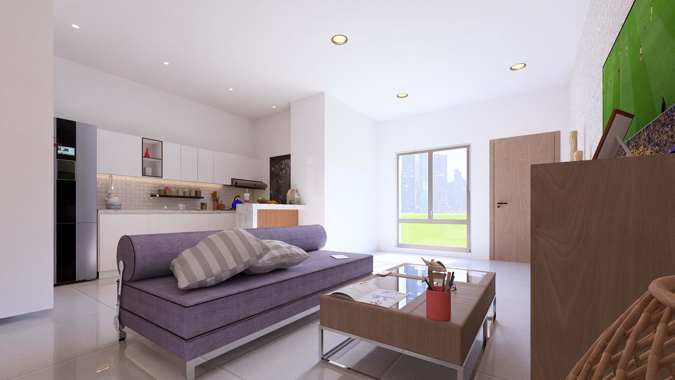 Living room of Flat for sale in Benalmádena  with Air Conditioner, Heating and Swimming Pool