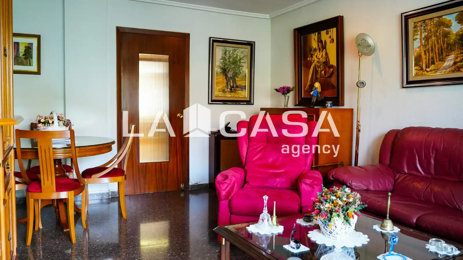 Living room of Flat for rent in Valencia  with Air Conditioner, Furnished and Oven