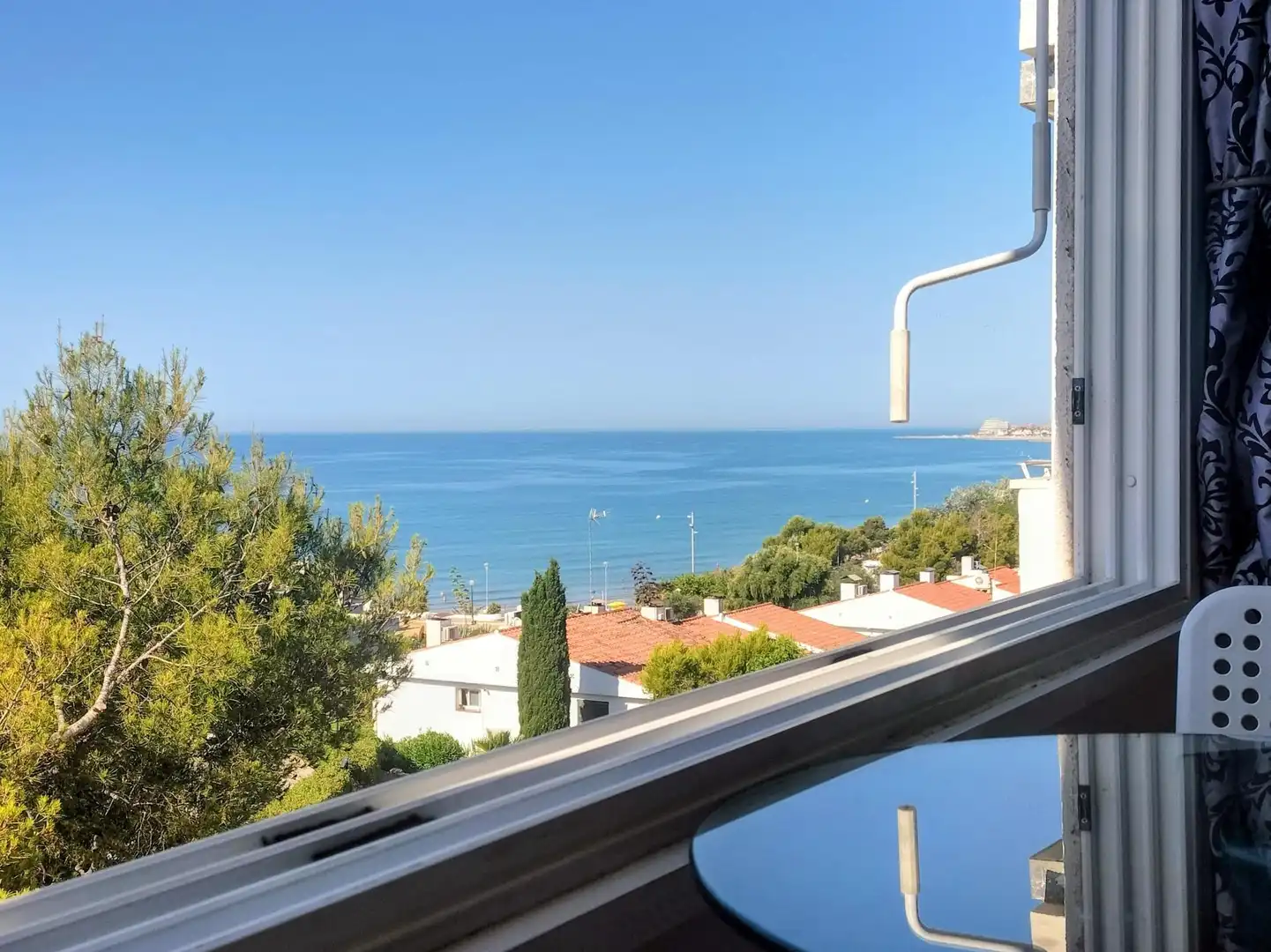 Terrasse von Wohnung zum Verkauf in Sitges mit Privatgarten und Gemeinschaftspool