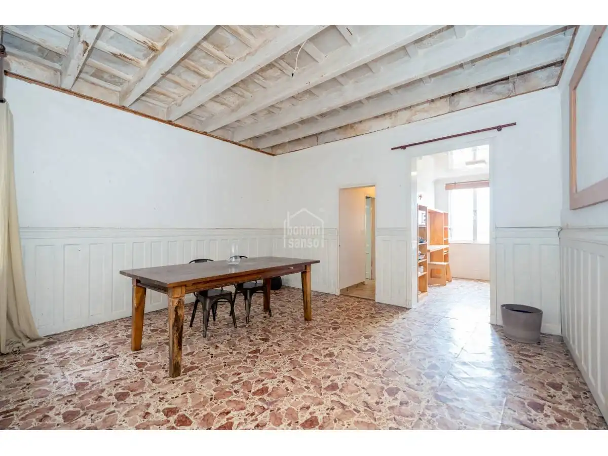Menjador de Apartament en venda en Maó - Mahón amb Jardí privat i Terrassa