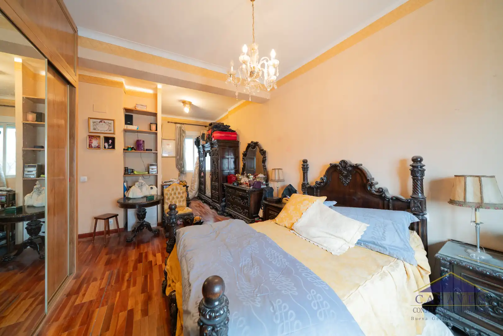 Schlafzimmer von Wohnung zum Verkauf in Madrid mit Heizung