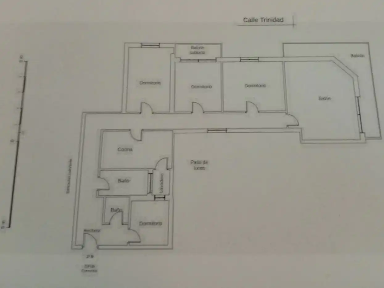 Flat with lift for sale in Plaza Trinidad 9 2B