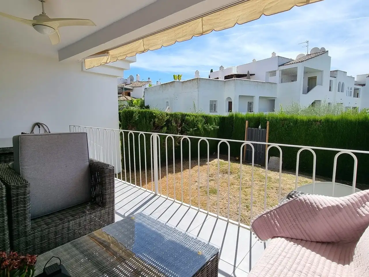 Terrassa de Apartament en venda en Estepona amb Aire condicionat, Terrassa i Piscina