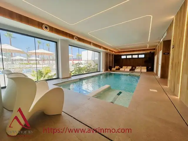 Swimming pool of Apartments for rent in Torrevieja  with Air Conditioner, Heating and Terrace