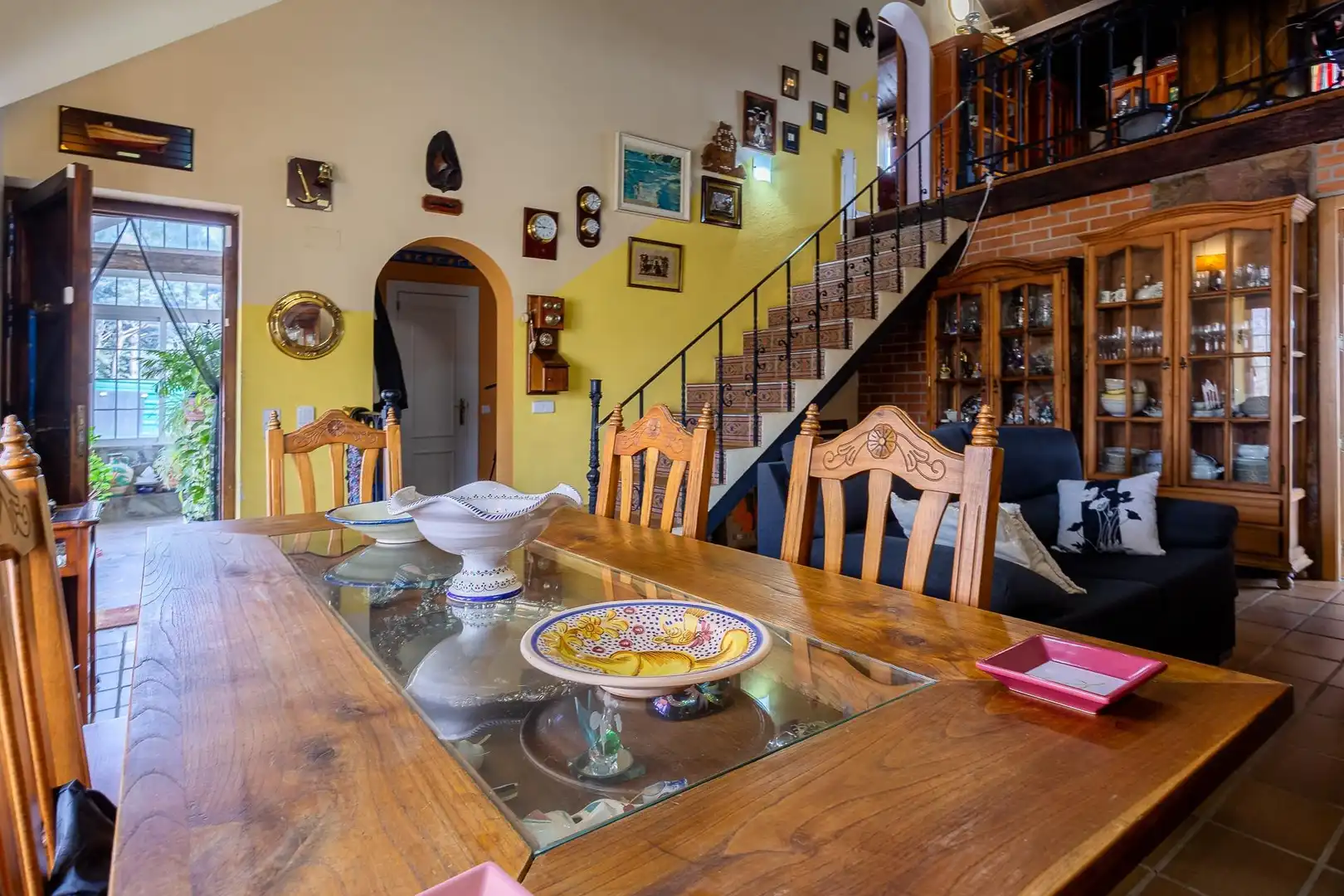Comedor de Casa o chalet en venta en Villar del Olmo con Calefacción, Jardín privado y Terraza