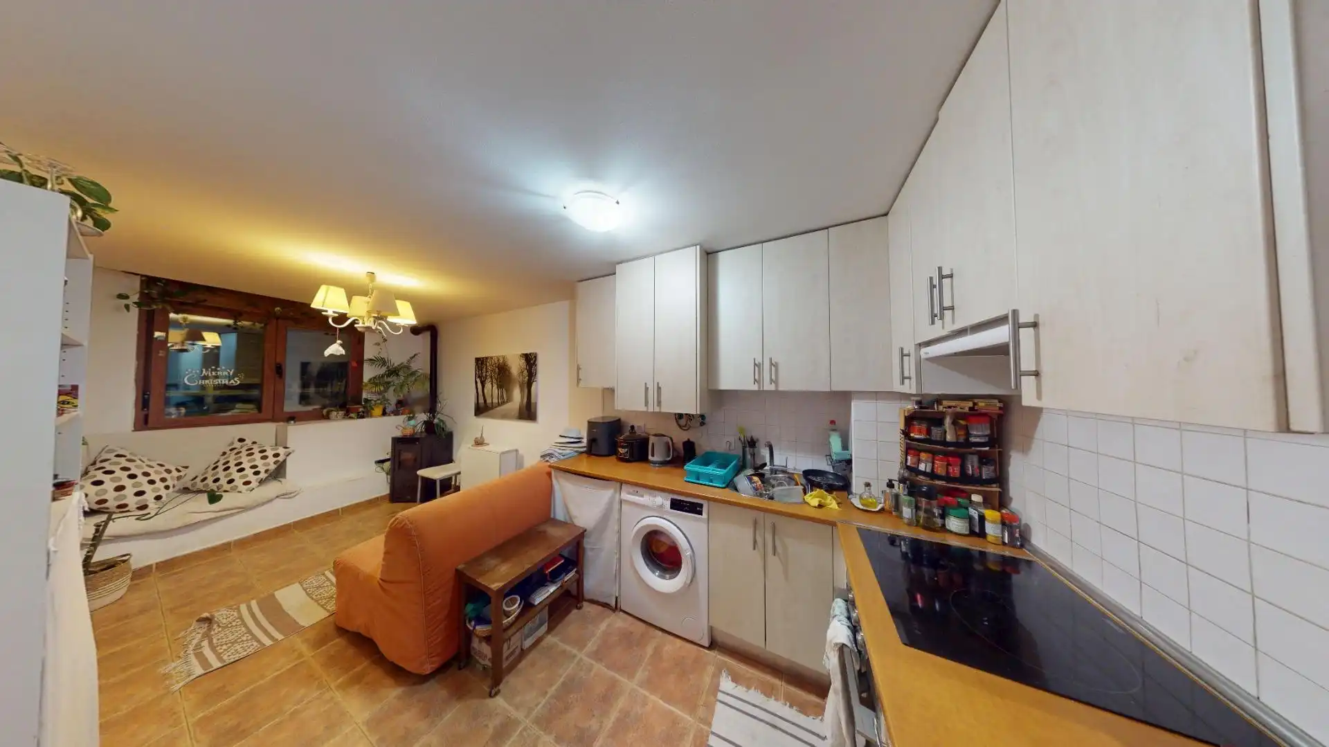 Küche von Maisonette zum Verkauf in El Berrueco mit Terrasse
