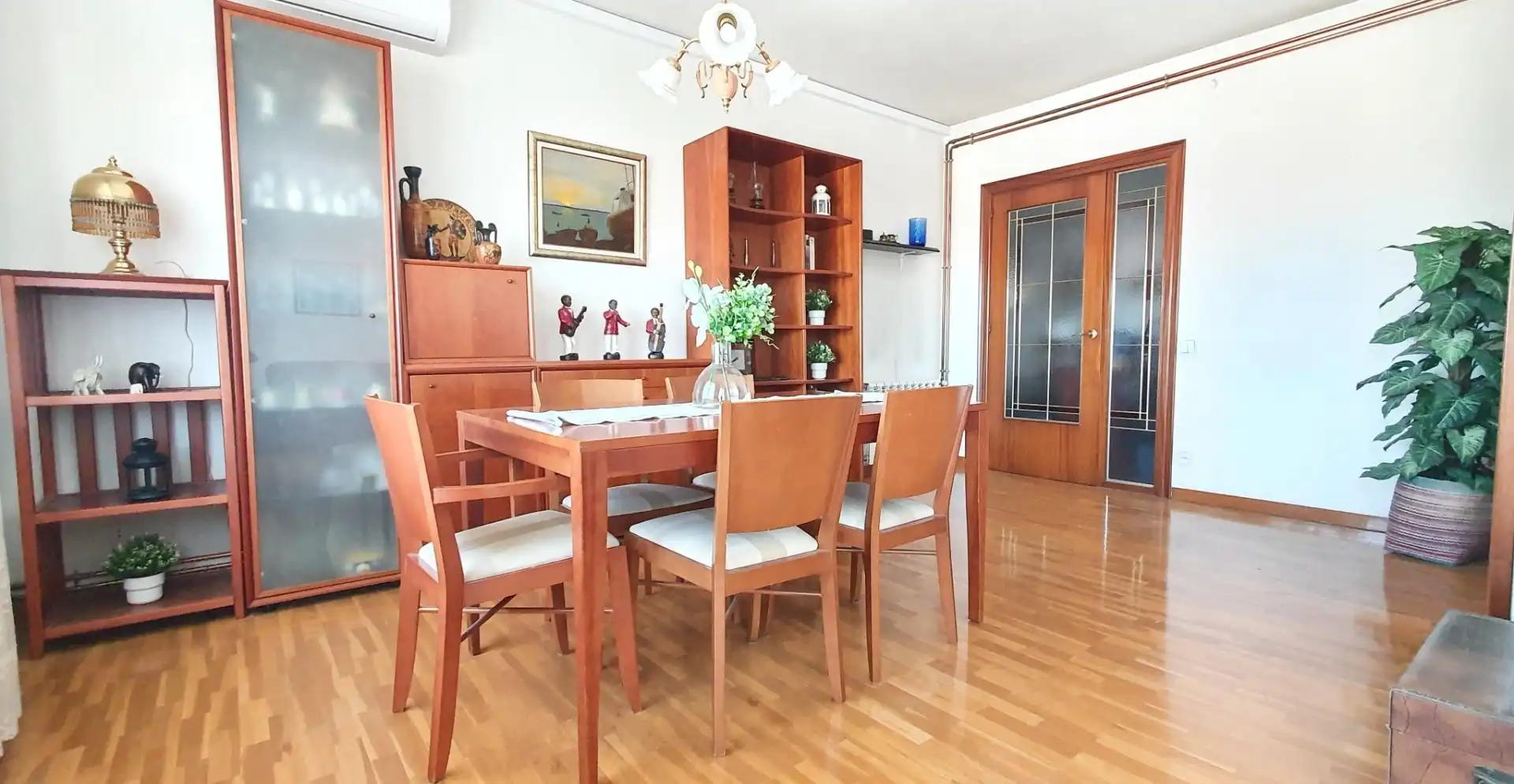 Dining room of Flat for sale in Sabadell  with Air Conditioner and Balcony