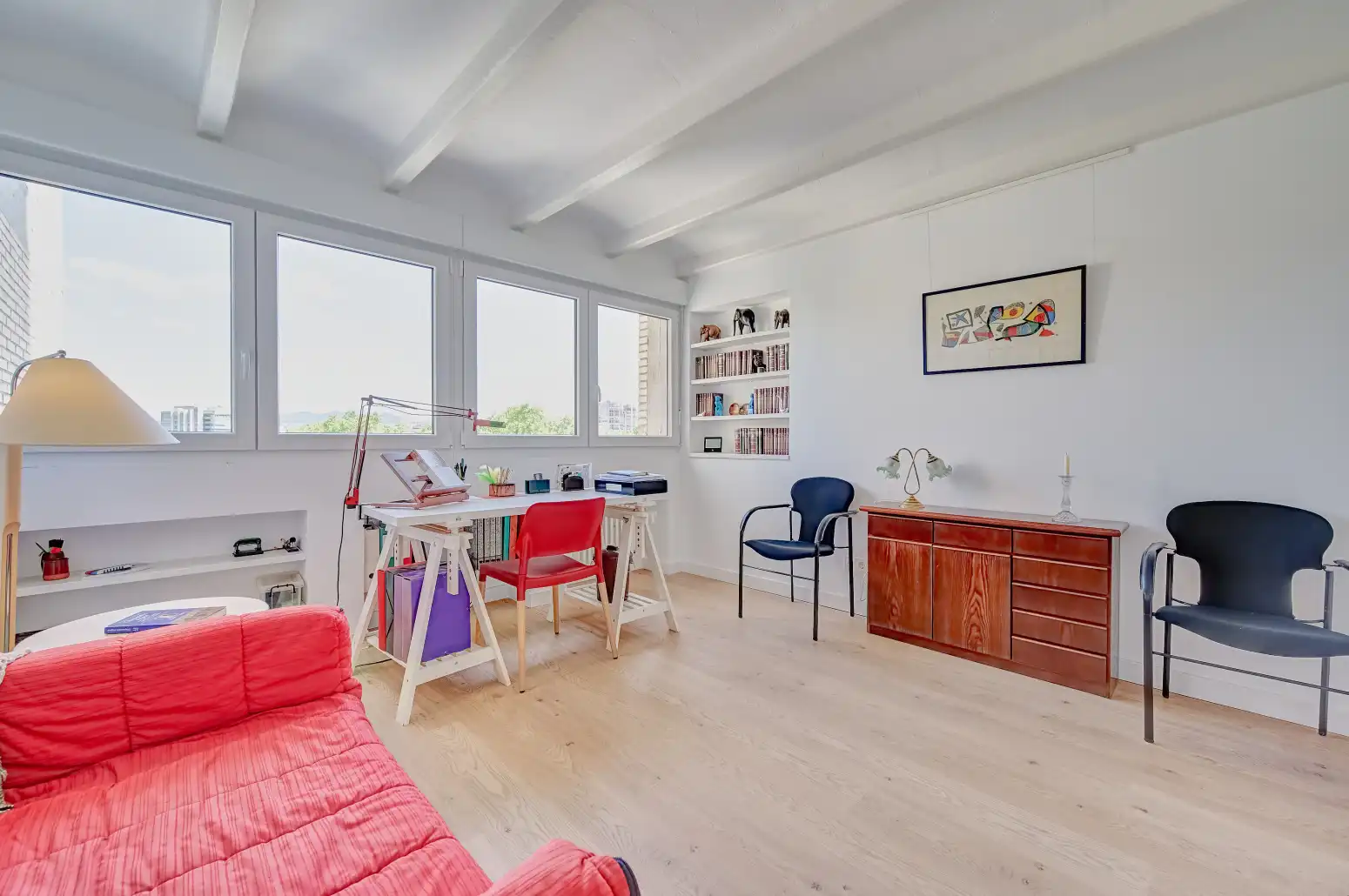 Living room of Flat for sale in  Pamplona / Iruña  with Heating and Parquet flooring