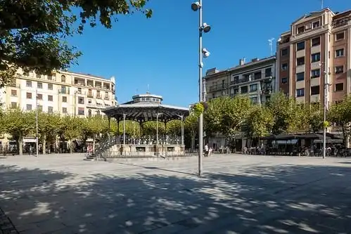 Vista exterior de Garaje de alquiler en Irun 