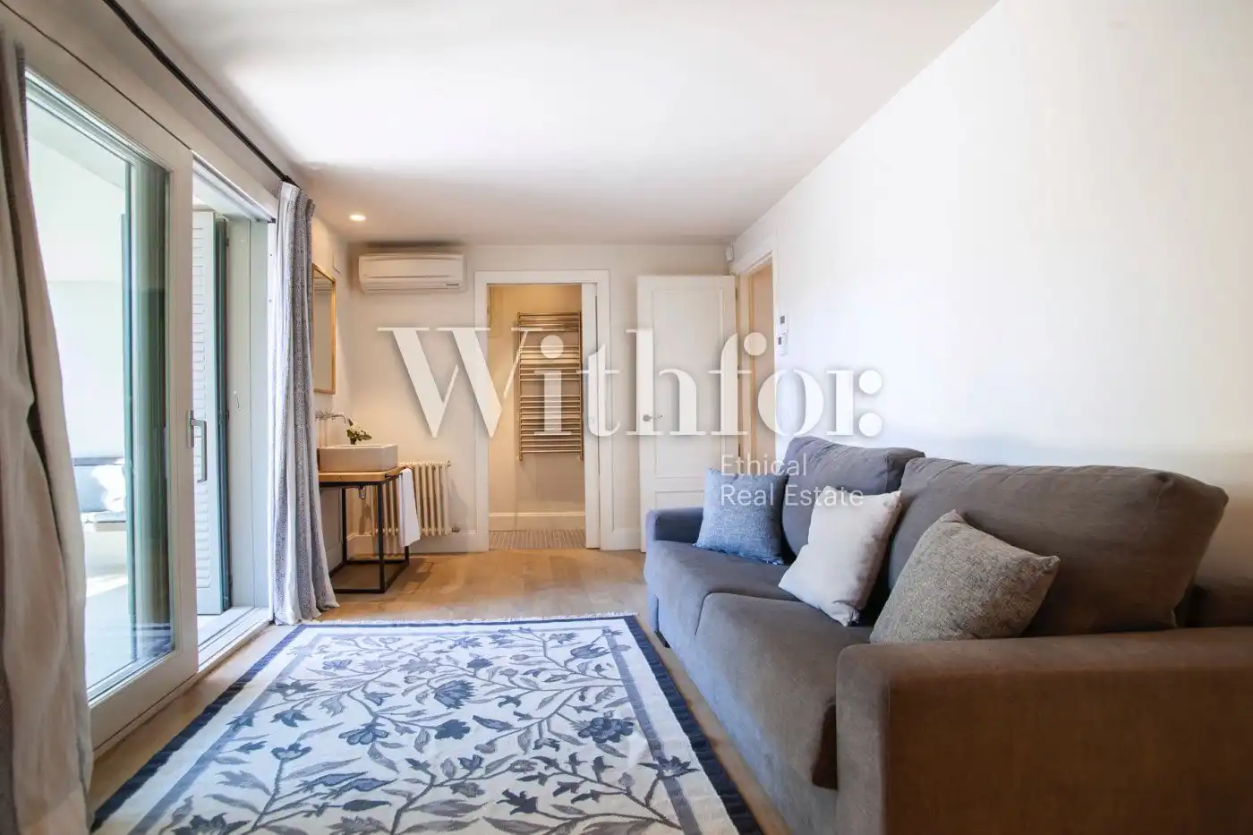 Bedroom of Houses for rent in Barcelona  with Air Conditioner, Heating and Private garden