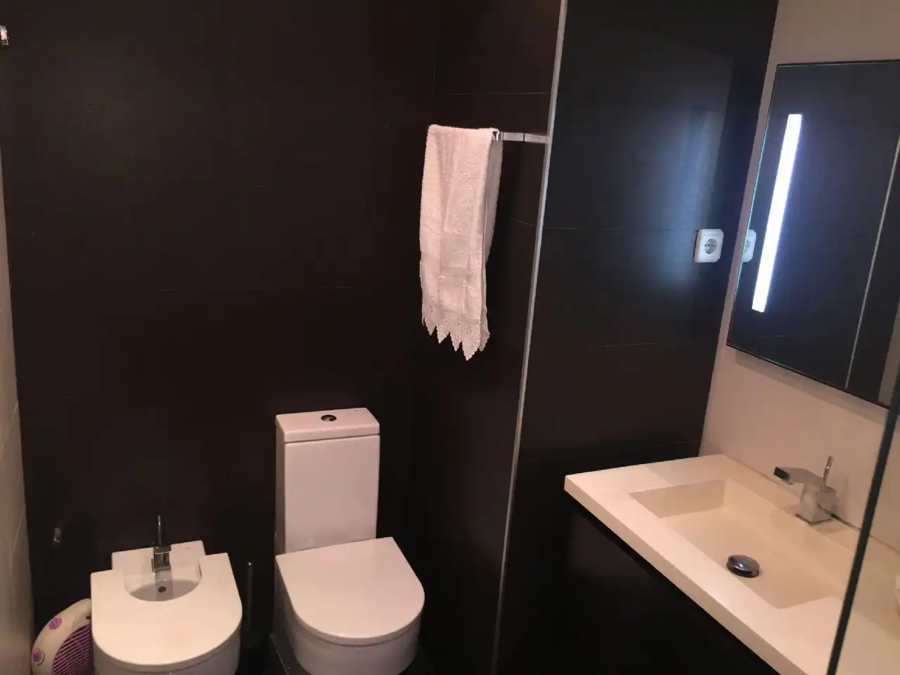 Bany de Pis de lloguer en Murcia amb Aire condicionat i Calefacció