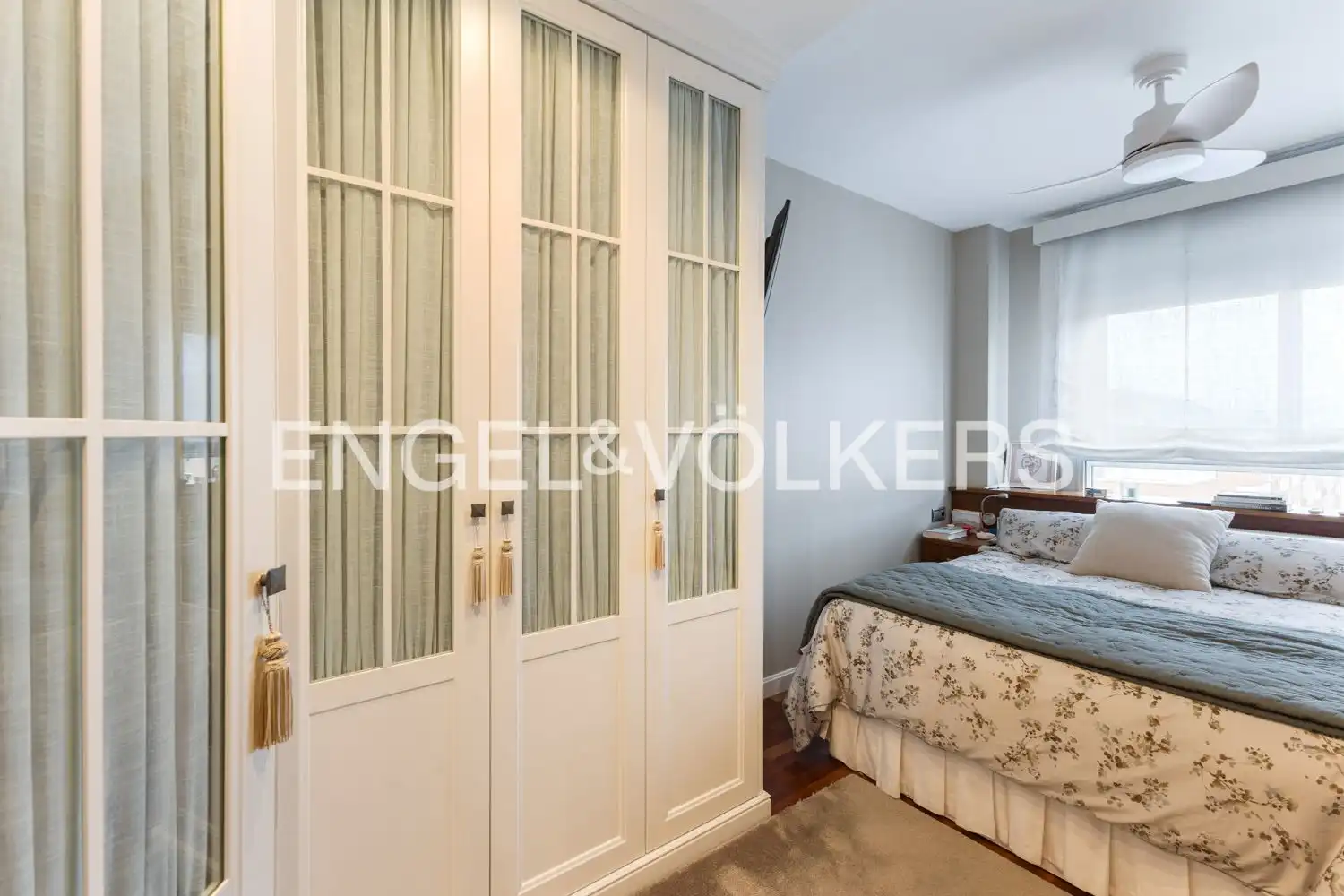 Schlafzimmer von Wohnung zum Verkauf in Valencia mit Klimaanlage, Heizung und Parkett