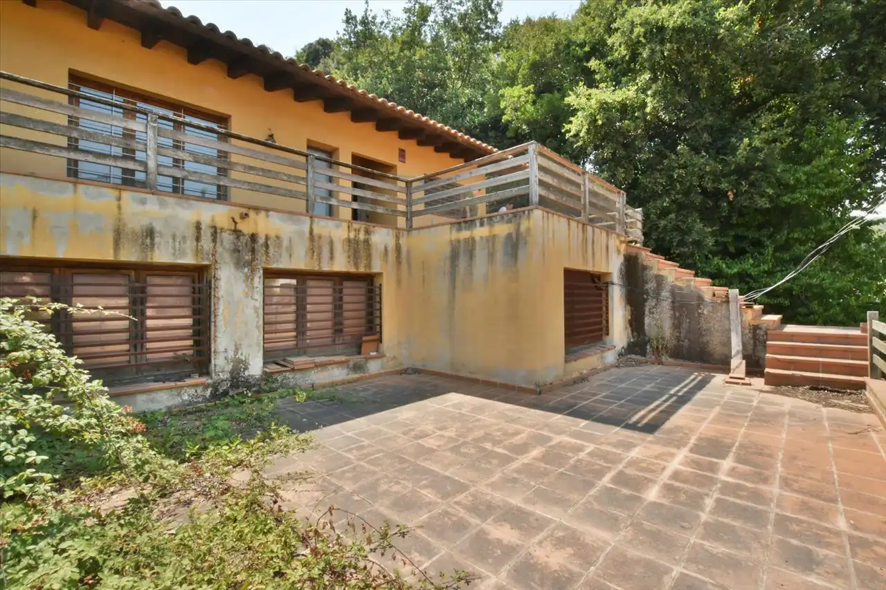 Vista exterior de Casa o chalet en venta en Santa Maria de Palautordera con Terraza