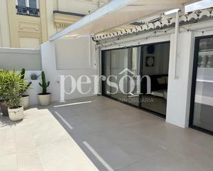 Terrace of Attic to rent in  Valencia Capital  with Air Conditioner, Heating and Terrace