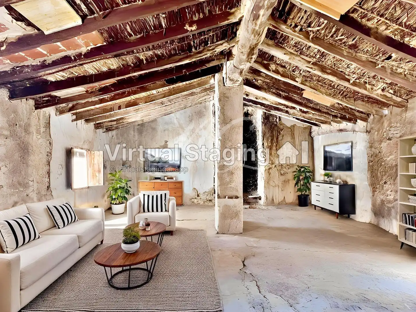 Sala d'estar de Casa o xalet en venda en Soneja