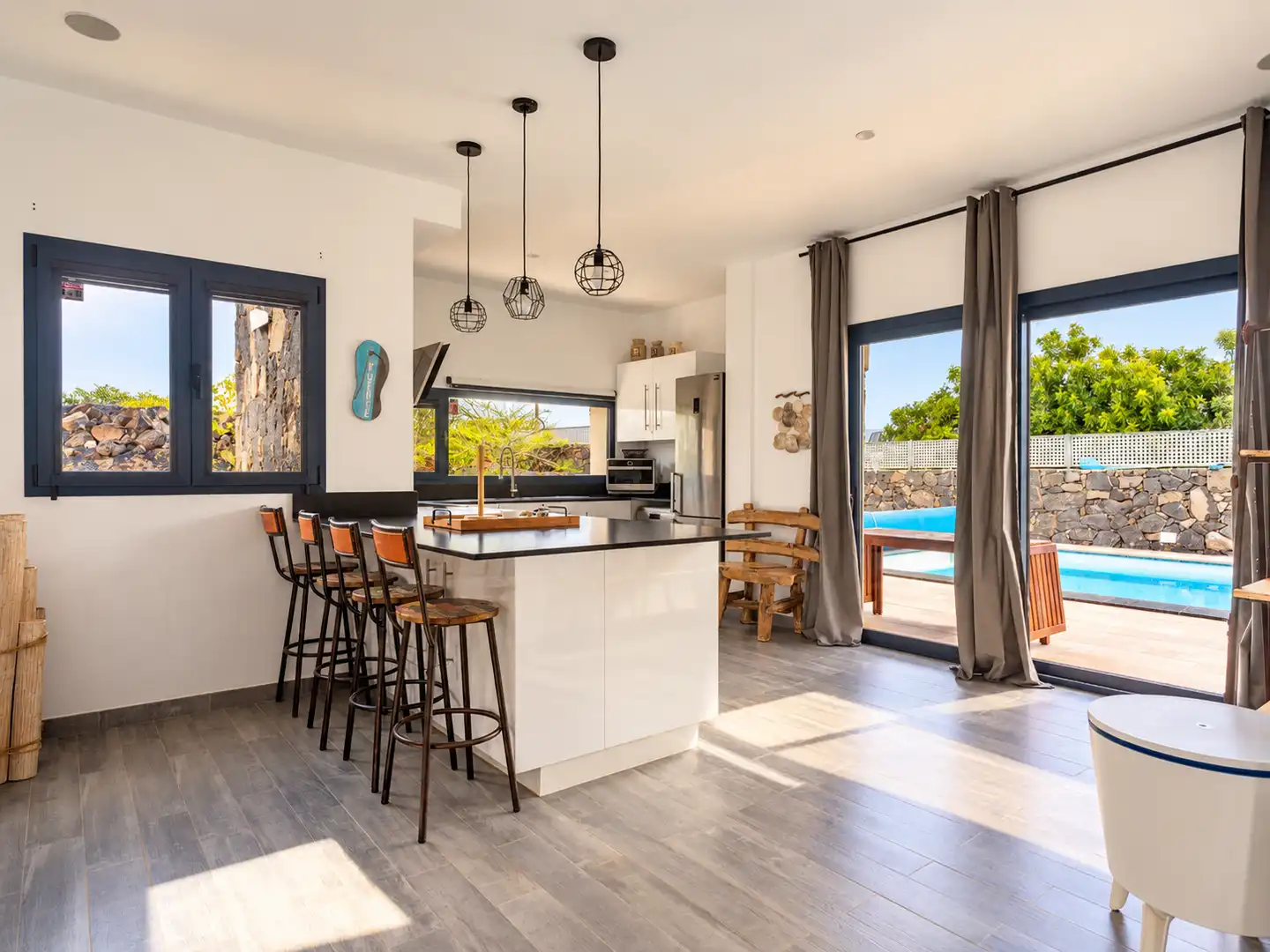 Cocina de Casa o chalet en venta en La Oliva con Jardín privado, Terraza y Trastero