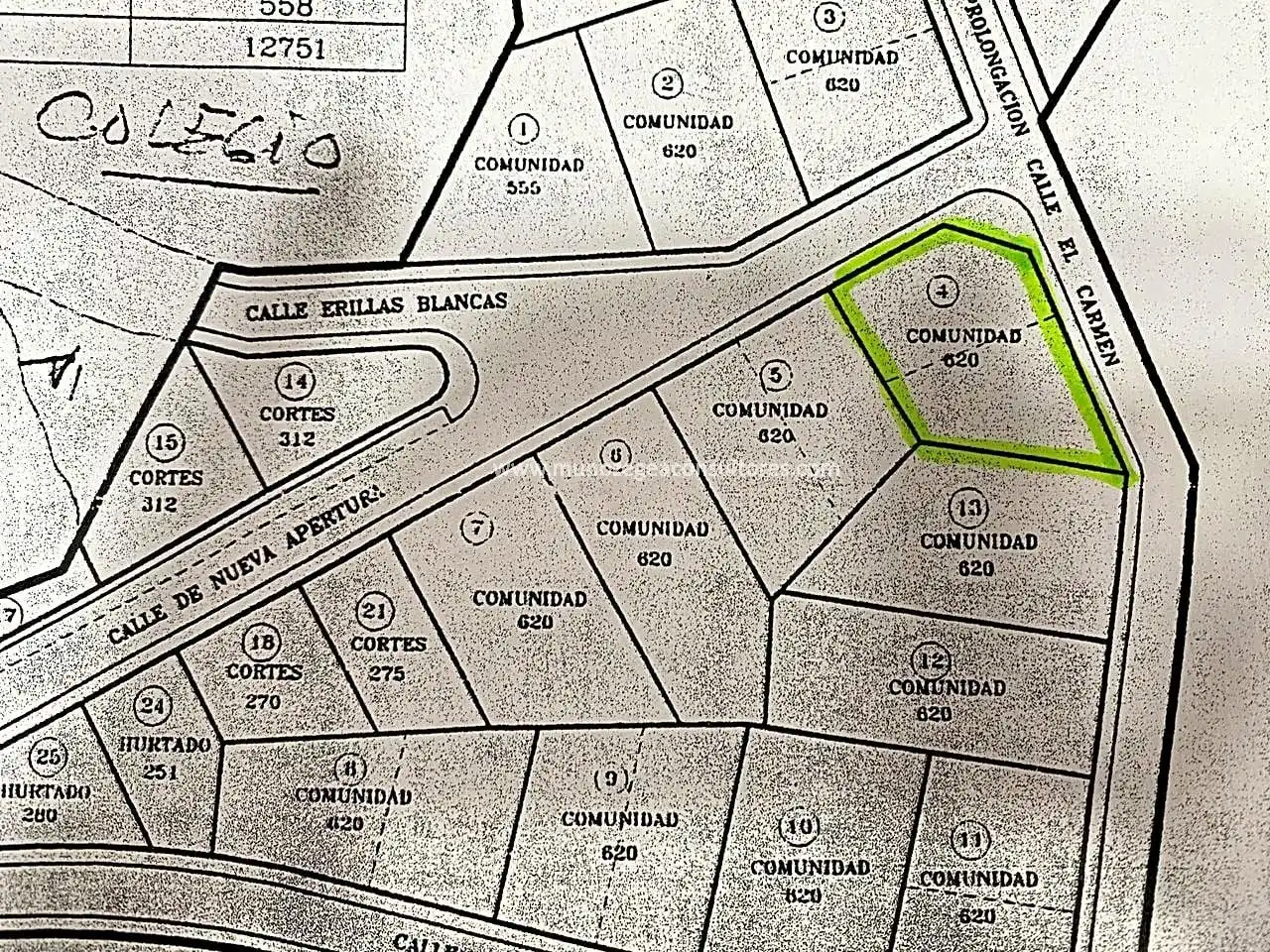 Terreny residencial en venda a El Carmen - La Barrera